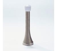 Lot de 2 butées de porte flexible - Coloris nickelé - MOTTEZ - M033KNI