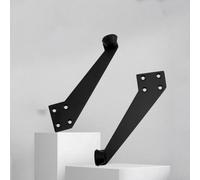 Lot de 2 butées de porte, limiteur de 90 degrés en acier inoxydable 304 anti-collision, butées silencieuses en caoutchouc pour entrée, maison, bureau