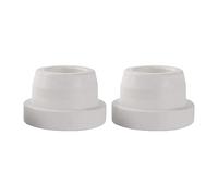 Lot de 2 butées d'échelle de piscine pour bouchons d'extrémité en caoutchouc 4,8 cm standard