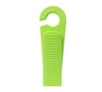 Lot de 2 butées porte/salon flexibles à rayures, en caoutchouc résistant au vent, for la maison, chambre ou le bureau Pour Tous Types De Sols(Green)
