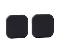 Lot de 2 butoirs de poignée de porte en silicone avec coussinets anti-collision de 40 x 40 x 7,5 mm d'épaisseur, absorption des chocs, protection imperméable et résistante à l'humidité, matériau