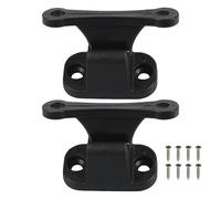 Lot de 2 butoirs de porte pour remorque, camping-car, fermeture de porte à fermeture éclair, avec vis, pièces de rechange de matériel, de porte pour camping-car, remorque, camping-car