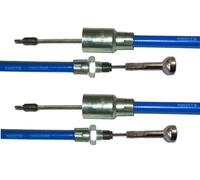 Lot de 2 - Câble de frein Knott - Montage rapide - 980207.03 - HL 630 mm - GL 820 mm - Acier inoxydable