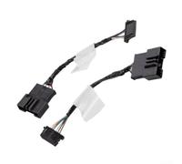 Lot de 2 câbles adaptateurs de feux arrière LED pour BMW E46 Série 3 - En plastique - Numéro de pièce de rechange 6112015 pour 3650 - Pour connexion électrique du feu arrière