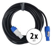 Lot de 2 câbles d'alimentation Link Power Twist connexion pour éclairage 10 m