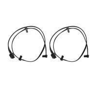 Lot de 2 câbles d'alimentation PCIe 6 broches 1 à 3 Molex IDE pour bloc d'alimentation modulaire 4 broches pour Corsair AXi Series AX1500I AX1200I