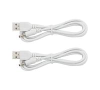 Lot de 2 câbles de charge de rechange pour Finishing Touch Flawless Pedi électronique - Câble USB vers DC 1,2 m