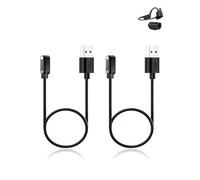 Lot de 2 câbles de charge pour casque SUUNTO Aqua à conduction osseuse à oreilles ouvertes, câble de charge magnétique de rechange compatible avec Suunto Aqua, cordon de charge magnétique stable