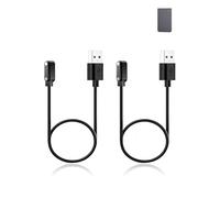 Lot de 2 câbles de charge pour enregistreur vocal PLAUD Note AI, cordon de charge magnétique stable exclusif, noir