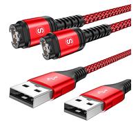 Lot de 2 câbles de charge pour montre Garmin Fenix 5 5S 5X 6 6S 6X Plus Pro 7 7S 7X, Forerunner 945 45 45S 245 Music, ApproachS10 S40 S60 G12 S12 S42, Vívoactive3 4 4S, Venu2 2S plus