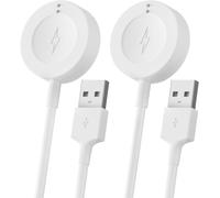 Lot De 2 Câbles De Charge Pour Montre Intelligente Fossil Gen 6 Gen 5e Gen 4 Pour Montre Intelligente Emporio Armani, Skagen Falster 2, Misfit Vapor 2, Diesel Guard 2.5, Michael Kors Runway 1