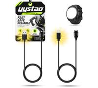Lot de 2 câbles de charge pour montre intelligente Garmin Fenix 9/9 PRO | yystao Cordon de charge de rechange USB-A + USB-C stable, câble d'alimentation durable
