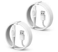 Lot de 2 câbles de charge pour rasoir à jambes impeccables, cordon de charge 5 V pour finition tactile sans défaut, rasoir pour tondeuse à jambes pour femme, cordon d'alimentation de rechange, 1,5 m