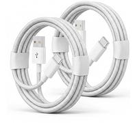 Lot de 2 câbles de charge rapide pour Samsung Galaxy A33 A05s A04s Type C | Câble de charge tressé USB A vers USB C pour Samsung A06, A04, A03s, A32, A31, 1 m, 5 A, câble de transfert de données rapide