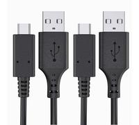 Lot de 2 câbles de charge USB C de rechange pour Amazon Kindle, Paperwhite, Fire HD, Scribe, tablettes pour enfants (compatible avec Kindle 2021-2024), câble de charge rapide pour liseuse électronique
