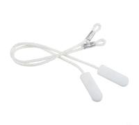 Lot de 2 câbles de charnière de porte de lave-vaisselle DD81-02301A - Corde à ressort pour appareils Samsung - Blanc - 37,8 cm