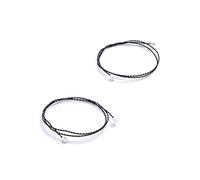 Lot de 2 câbles de connexion (10 cm) pour éclairage Lego DIY/MOC - Câble de raccordement pour briques Lego et autres marques majeures