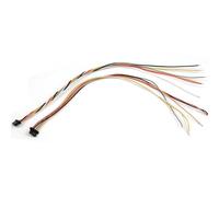 Lot de 2 câbles de connexion directe 6 broches pour contrôleur de vol DJI O3 Air Unit, fil de silicone de 10 cm/15 cm/20 cm, compatibles avec les drones FPV F4 et F7 FC.(2pcs 20 Single End)