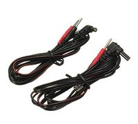 Lot de 2 câbles de rechange pour stimulateur Besmed Tesmed Be 660 Trio 6.5 Ems Tens 2 broches 2 mm