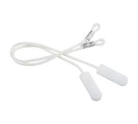 Lot de 2 câbles de ressort de porte DD81-02301A - 37,8 cm - Blanc - Pièces de rechange pour lave-vaisselle Samsung - Accessoires faciles à installer pour réparer le fonctionnement de la porte