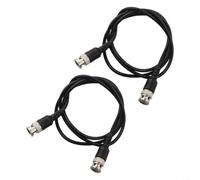 Lot de 2 câbles de test BNC vers BNC 1 m Q9 pour source de signal