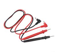 Lot de 2 câbles de test multimètre numérique avec embouts en cuivre, sondes ABS isolées pour voltmètre, câble flexible de 61,5 cm