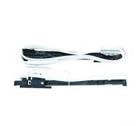 Lot de 2 câbles d'entraînement de toit ouvrant pour Toyota Lexus - Mécanisme de toit coulissant 63205-48010 63205-63010 - Convient pour Auris Crown IS250 RX300 pour GS Series - ABS noir