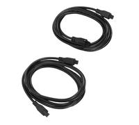 Lot de 2 câbles d'extension adaptés à l'imprimante 3D K2 Plus, 2 m, 6 broches, 24 AWG, câble de bus d'imprimante 3D, connexion transparente, cuivre de haute pureté, configuration