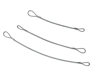 Lot de 2 câbles d'extension pour porte-vélos pour porte-vélos - Kit de 2 à 400 mm