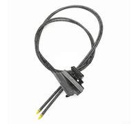 Lot de 2 câbles en verre de toit ouvrant pour BMW Mini Cooper F55/F56/F60 2017-2020 - Pièces de réparation de panneau de toit en plastique noir - OEM 54107379616