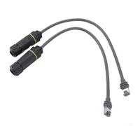 Lot de 2 câbles Ethernet, câble de routeur pour Starlink pour Gen 3, câble Internet haut débit pour RJ45 avec gaine en TPU