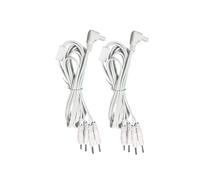 Lot de 2 câbles TENS - 2,35 mm - Câble d'électrode TENS - Câble de rechange pour unité TENS - Appareil de physiothérapie