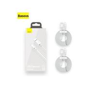 Lot de 2 Câbles USB Baseus Charge Rapide 1,5M Blanc (TZCALZJ-02)