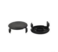 Lot de 2 cache-bobines pour débroussailleuse Bosch EasyGrassCut 18-260 | Pièce de rechange F016800569 F016F05320 | Capuchon de ligne en ABS durable avec installation sans outil
