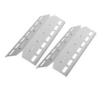 Lot de 2 cache-brûleurs de 39,5 cm en acier inoxydable pour barbecue à gaz Landmann Triton 2.0 & 3.0, Taino, Burnhard