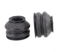 Lot de 2 cache-embouts de biellette de direction en silice et joint à rotule, 23 x 33 x 41 mm, remplacement direct, design à clipser, noir