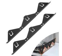 Lot de 2 cache-espaces de cuisinière rétractables, 35 à 69 cm, en acier inoxydable, pour espace de comptoir de cuisine