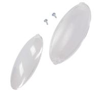 Lot de 2 cache lampes (113368-13546) Hotte (50248796000 SMEG ARISTON HOTPOINT ZANUSSI ARTHUR MARTIN ELECTROLUX ELECTROLUX PROGRESS ROBLIN FAURE ZANKER)