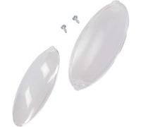 Zanussi-Electrolux Cache lampes hotte 50248796000 compatible FAURE ZANUSSI SMEG – Lot de 2