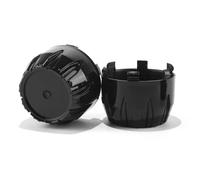 Lot de 2 Cache-moyeux Roue, diamètre extérieur 84 mm/3,31 po, intérieur 54 mm/2,13, compatibles avec Les modèles #C101712, #C101792, #C10141, #C202203, #MC179N101, #LG1505-04(Hight Black 2pcs)