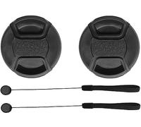 Lot de 2 cache-objectifs 67 mm pour Sony Alpha 70-350 mm F4.5-6.3 G OSS, Hxdzieory