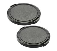 Lot de 2 cache-objectifs 86 mm pour objectif Sigma 85 mm f/1.4 DG HSM Art | Cache d'objectif 86 mm à clipser pour Pentax HD D FA 150-450 mm f/4.5-5.6 ED DC AW, pincement latéral, protecteur d'objectif