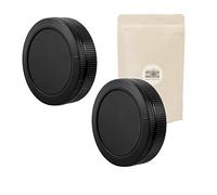 Lot de 2 Cache-objectifs EOSR BO + Cache arrière pour Objectif Canon EOS R
