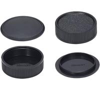 Lot de 2 cache-objectifs M39 et cache-objectif arrière compatibles avec appareil photo Leica L39 M39 et objectif à vis de 39 mm