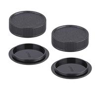 Lot de 2 cache-objectifs M42 et cache-objectif arrière compatibles avec objectif Carl Zeiss Jena Flektogon 35 mm F2.4, Meyer-Optik 50 mm f/1.8, appareil photo PRAKTICA MTL3 MTL5