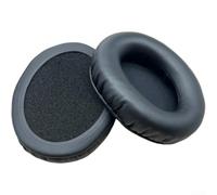 Lot de 2 cache-oreilles de rechange, pour Cloud III et Hurricane, 3 coussinets noirs en cuir protéiné
