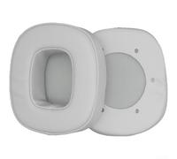 Lot de 2 cache-oreilles en cuir protéiné pour casque Sibérie S21 (gris)