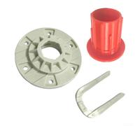 Lot de 2 cache-paniers pour lave-linge conçus pour remplacer la bague 52719 et s'adapter à plusieurs modèles de turbine W10521298 W10324650