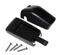 Lot de 2 cache-têtes d'auvent de véhicule récréatif 643921 643922 - Capuchon d'extrémité pour Solera pour composants Lippert - Base perforée pour base de moteur d'auvent de camping