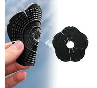 Lot de 2 cache-trous d'essuie-glace en PVC souple pour voitures contre les dommages causés par les intempéries